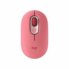 Mouse Logitech POP Mouse with emoji Pink