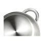 Casserole with lid FAGOR Silverinox Stainless steel 18/10 Chromed (Ø 24 cm)