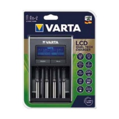Caricabatterie + Batterie Ricaricabili Varta 57676 101 401 AA/AAA