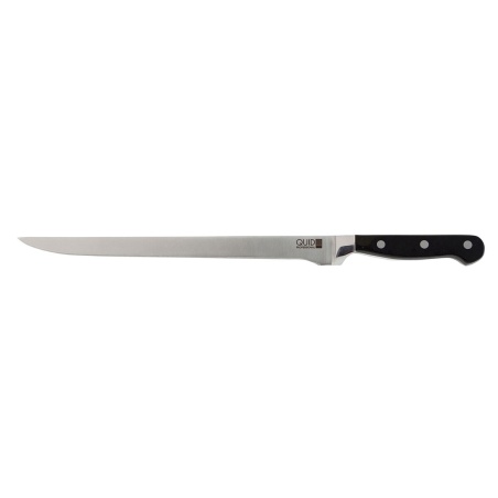 Ham knife Quid Professional Inox Chef Black Metal 28 cm (Pack 6x)