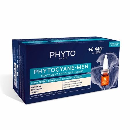 Fiale Anticaduta Phyto Paris Phytocyane Men 12 x 3,5 ml