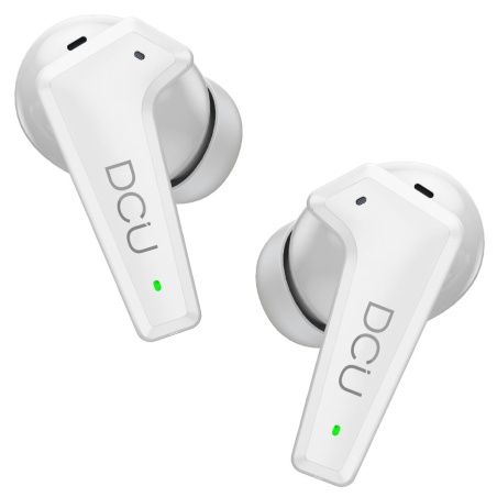 Headphones DCU EARBUDS BT Bluetooth White