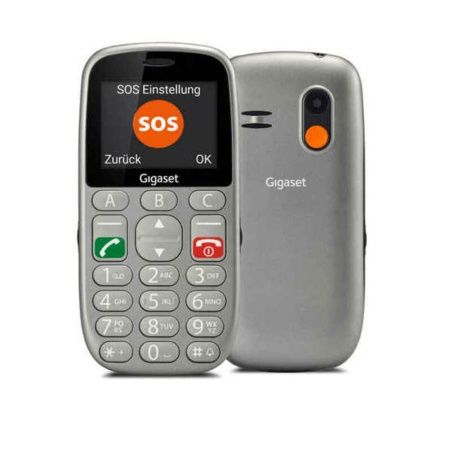 Cellulare per anziani Gigaset GL390 2,2" 2G 800 mAh Grigio