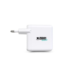 Caricabatterie da Parete + Cavo USB C Urban Factory GSC65UF Bianco