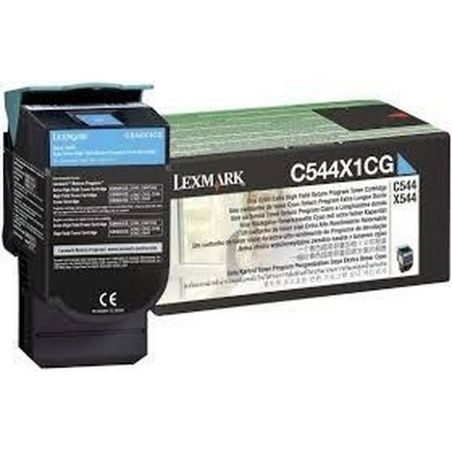 Toner Lexmark C544X1CG Ciano