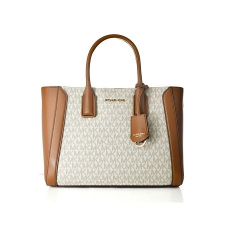 Women's Handbag Michael Kors 35S2G6KS6B-VANILLA Grey 30 x 21 x 11 cm