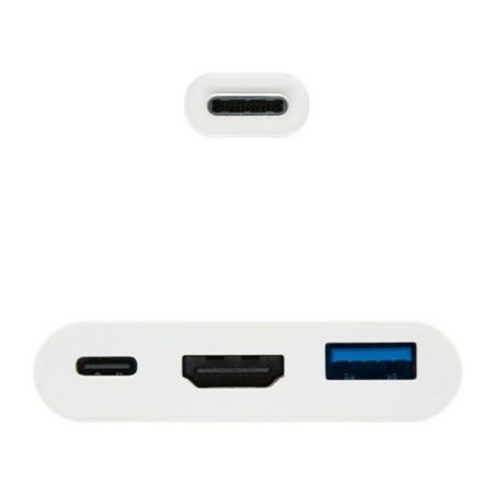 Adattatore USB C con HDMI NANOCABLE 10.16.4302 Full HD (15 cm) Bianco
