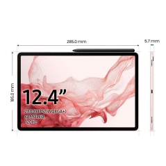Tablet Samsung Galaxy Tab S8 Plus 5G Pink 5G 12,4" 8 GB RAM 128 GB