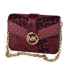 Women's Handbag Michael Kors 35F2GNML2Y-MULBERRY-MLT Red 23 x 17 x 5 cm