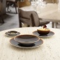 Piatto da pranzo Ariane Decor Marrone Ceramica (24 Unità)