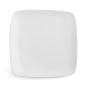 Flat plate Ariane Vital Squared Ceramic White (27 x 21 cm) (12 Units)