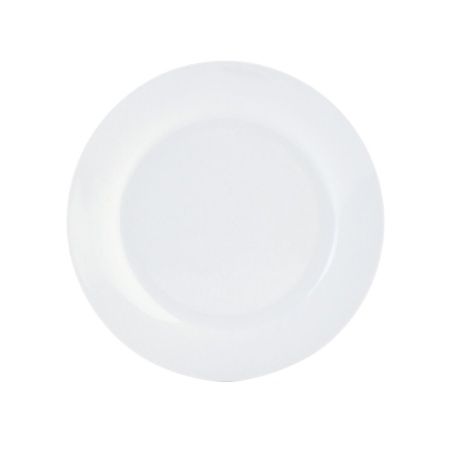Piatto da pranzo Quid Basic Bianco Ceramica Ø 27 cm (12 Unità)