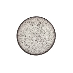 Deep Plate Ariane Rock Ceramic Black (Ø 21 cm) (6 Units)
