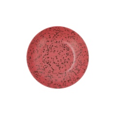 Deep Plate Ariane Oxide Ceramic Red (Ø 21 cm) (6 Units)