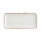 Serving Platter Ariane Terra Rectangular Ceramic Beige (36 x 16,5 cm) (6 Units)