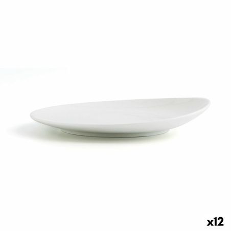 Flat plate Ariane Vital Coupe Ceramic White (Ø 18 cm) (12 Units)