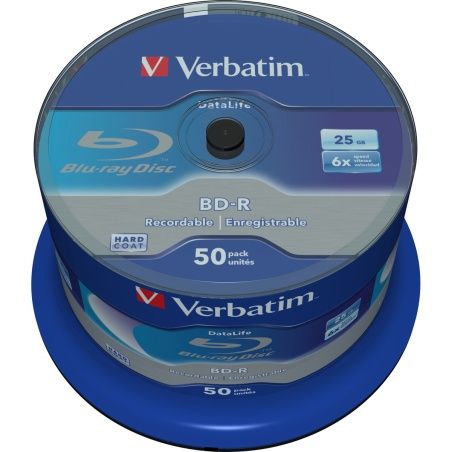 Blu-Ray BD-R Verbatim Datalife 50 Units 25 GB 6x