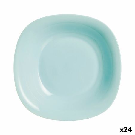 Deep Plate Luminarc Carine Turquesa Turquoise Glass Ø 21 cm (24 Units)