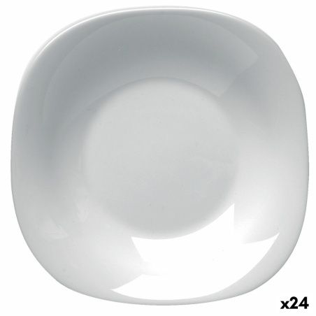 Deep Plate Bormioli Rocco Parma Glass (23 cm) (24 Units)