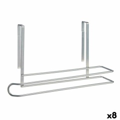 Kitchen Paper holder Silver Stainless steel 8 Units