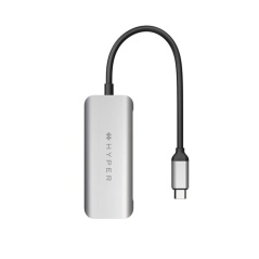 Hub USB Hyper HD41-GL Grigio Nero/Grigio