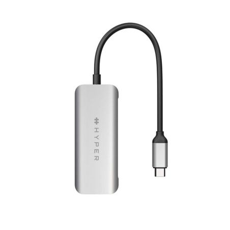USB Hub Hyper HD41-GL Grey Black/Grey