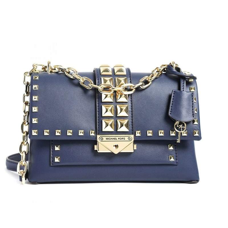 Borsa Donna Michael Kors 35F2G0EF6O-NAVY Azzurro 23 x 19 x 9 cm