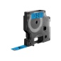 Nastro Laminato per Etichettatrici Dymo D1 45016 12 mm LabelManager™ Azzurro Nero (5 Unità)