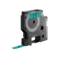 Laminated Tape for Labelling Machines Dymo D1 40919 9 mm LabelManager™ Black Green (5 Units)