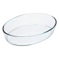 Oven Dish Pyrex Classic Vidrio Transparent Glass Oval 35 x 24 x 7 cm (6 Units)