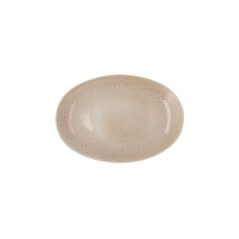Snack tray Ariane Porous Ceramic Beige Ø 26 cm (12 Units)