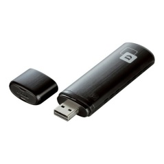 Wi-Fi USB Adapter D-Link AC1200 5 GHz Black