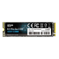 Hard Disk Silicon Power SP512GBP34A60M28 SSD M.2 512 GB SSD 512 GB