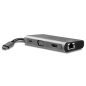 USB Hub LINDY 43278 Grey