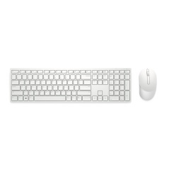 Keyboard Dell KM5221W-WH-SPN White Black Spanish Qwerty