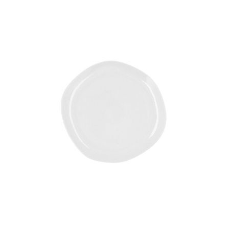 Piatto da pranzo Ariane Earth Bianco Ceramica Ø 21 cm (12 Unità)