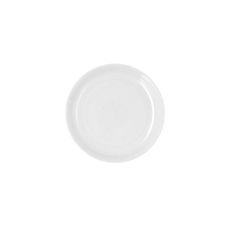 Piatto da pranzo Ariane Artisan Bianco Ceramica Ø 21 cm (12 Unità)