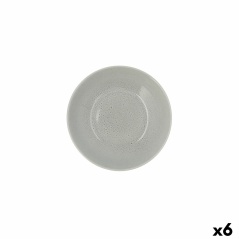 Piatto Fondo Ariane Porous Ceramica Verde Ø 21 cm (6 Unità)