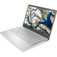 Laptop HP 14a-na1006ns 14" Intel Celeron N4500 4 GB RAM 64 GB Qwerty in Spagnolo