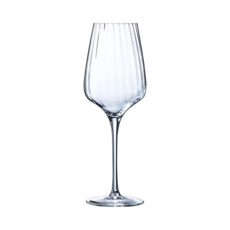 Set of cups Chef & Sommelier Symetrie Transparent Glass 350 ml Wine 6 Units