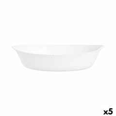 Serving Platter Luminarc Smart Cuisine 32 x 20 cm White Glass (6 Units)