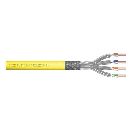 FTP Category 7 Rigid Network Cable Digitus by Assmann DK-1743-A-VH-10 1000 m Yellow