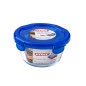 Porta pranzo Ermetico Pyrex Cook & go 15,5 x 15,5 x 8,5 cm Azzurro 700 ml Vetro (6 Unità)