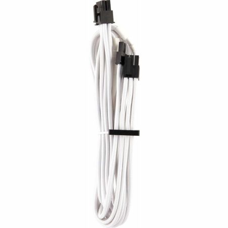 Power Cord Corsair CP-8920245 White Male Plug Male Plug/Male Plug Straight