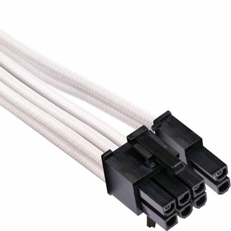 Power Cord Corsair CP-8920245 White Male Plug Male Plug/Male Plug Straight