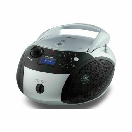 Radio CD Bluetooth MP3 Grundig RCD1500BTS Argentato Nero/Grigio