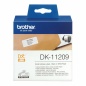 Printer Labels Brother DK-11209 Black/White 62 x 29 mm (3 Units)