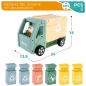 Garbage Truck Woomax Toy 8 Pieces 24 x 15 x 13,5 cm (4 Units)