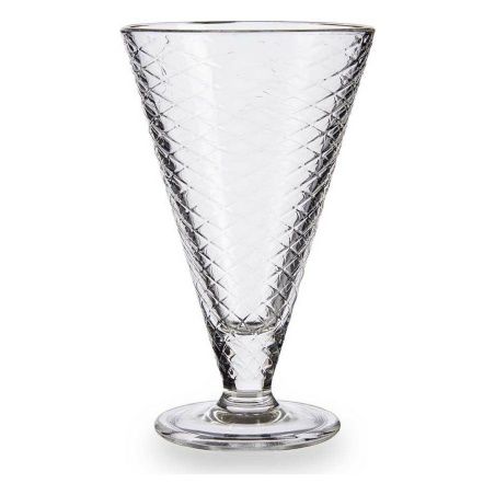 Ice Cream and Milk Shake Glass Transparent Glass 340 ml (24 Units)
