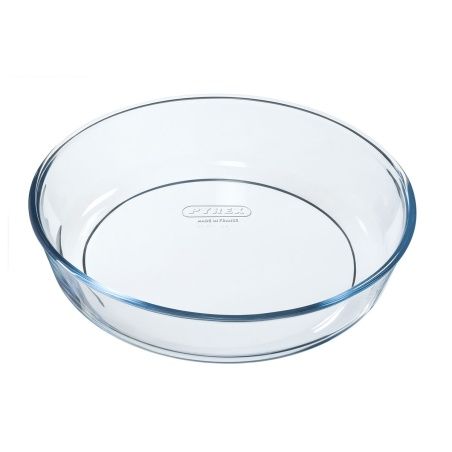 Cake Mould Pyrex Classic Vidrio Transparent Glass Circular 26 x 26 x 6 cm 6 Units